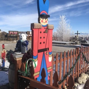 large wooden nutcracker cutout
